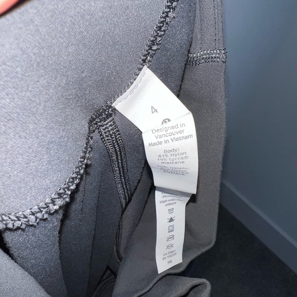 Lululemon Align Jogger Track Stripe Graphite Grey/Diamond Dye Pitch Graphite - Picture 3 of 15